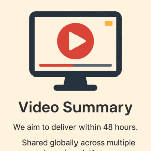 Video Summary (3-Minute)